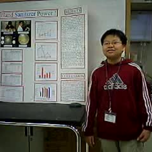 CL Science Fair Presentation Solomon 7th grad