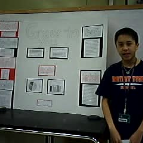 VL Science Fair Presentation Solomon 7th grad