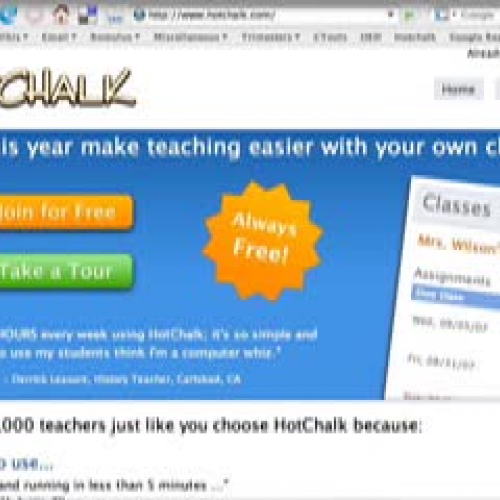 HotChalk Video Tutorial