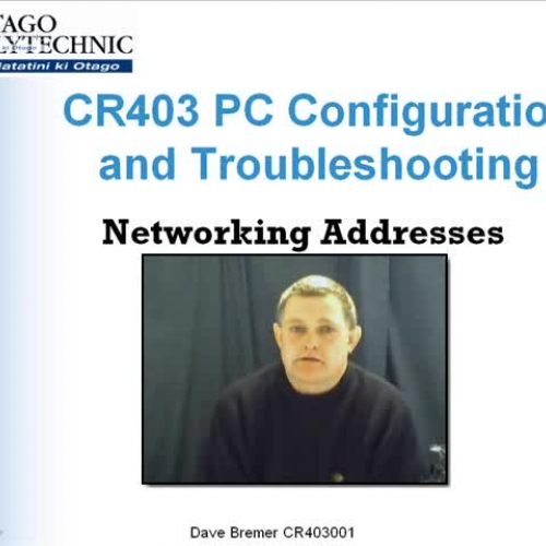 Networking Addresses