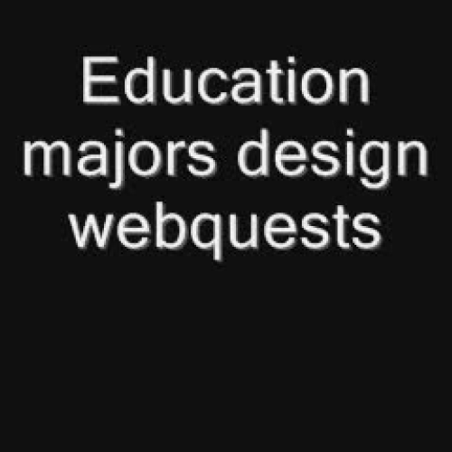 2007 Student Webquest Showcase