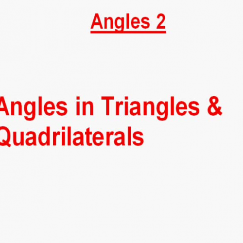 Angles 2