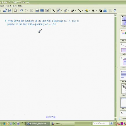 1.2 Hints Parallel and Perpendicular Lines Pa