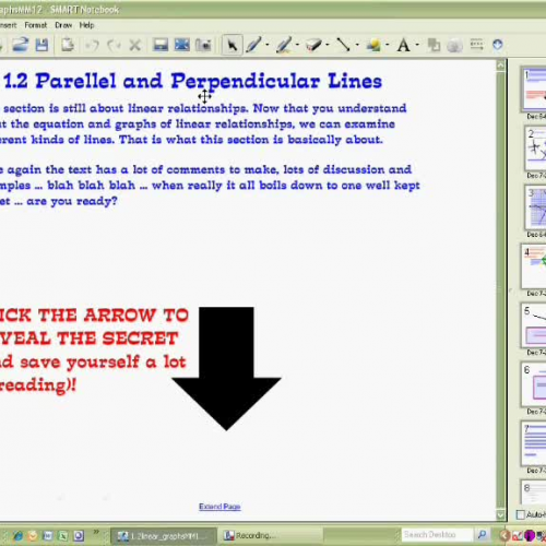 1.2 Hints Parallel and Perpendicular Lines Pa