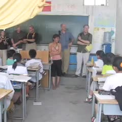 Dandelion Students Singing an English-Chinese