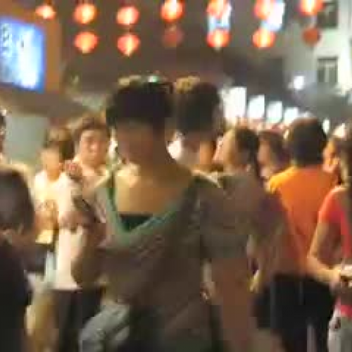 Shopping in Wangfujing Video