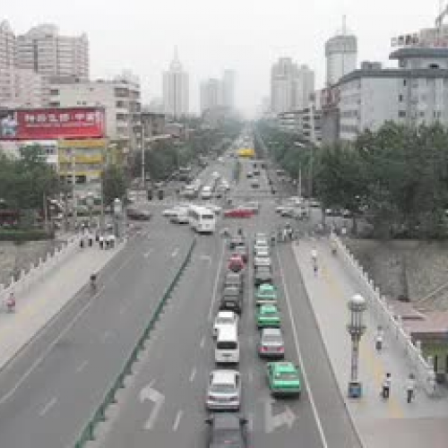 Traffic in Xian