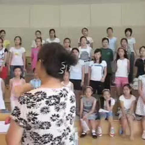 Chorus at the Childrens Palace