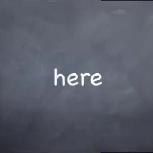 3rd Grade High Frequency Words #3