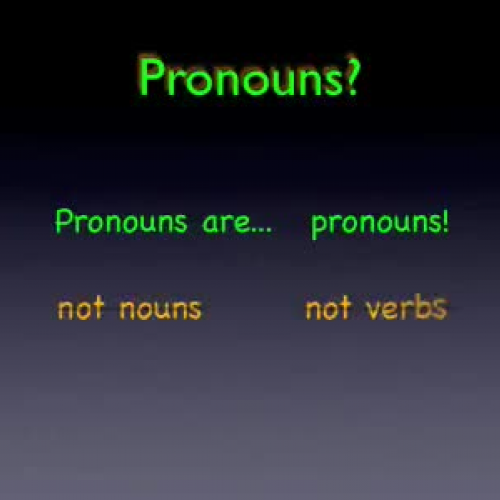 Pronouns