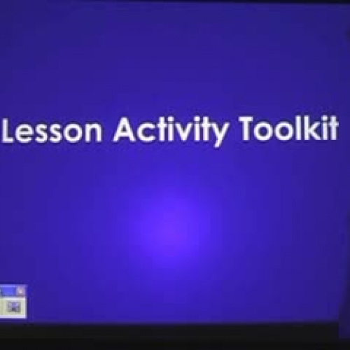 Smart Notebook Software: Lesson Activity Tool
