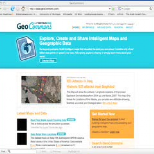GeoCommons as a History Tool