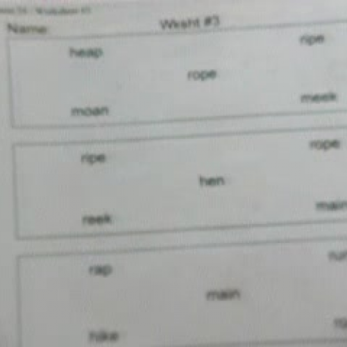 My Breakfast Reading Program: Vowels #5