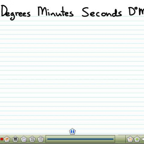 Introduction to Degrees, Minutes, and Seconds