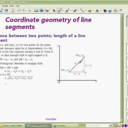 1.3 Length and Midpoint of a Line Segment Par