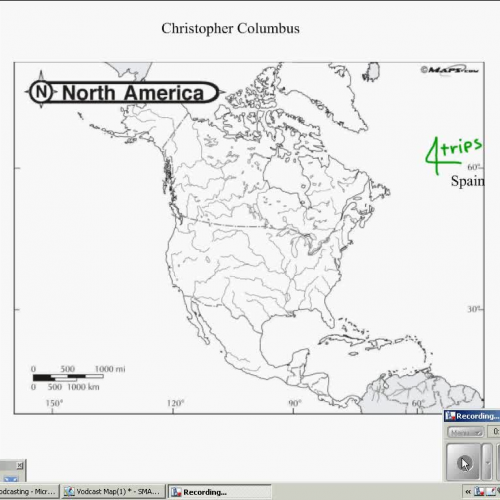 Texas History - Columbus Exploration