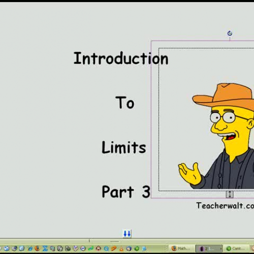 Introduction to Limits Part 3