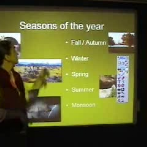 Months and Seasons Vocabulary