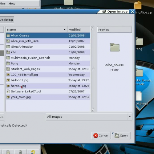 Gimp Add Image flip it