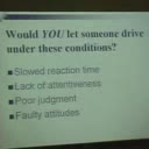 Persuasive Speech--Elderly Drivers