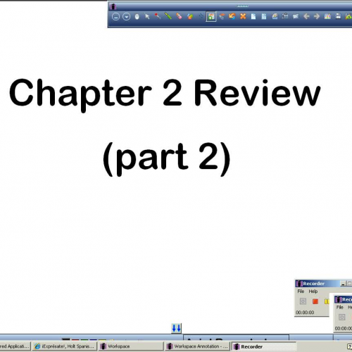 Chapter 2 review part 2