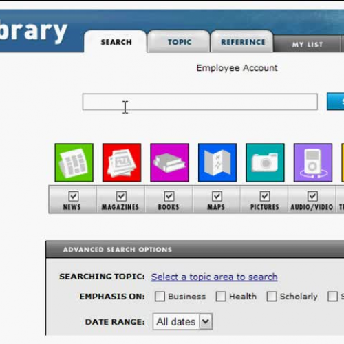 eLibrary Overview @ ProQuest