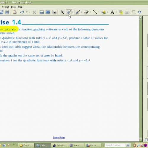 Non-linear Graphs Part 2