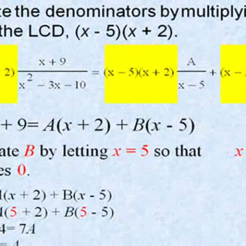 Solving Rational Inequalities