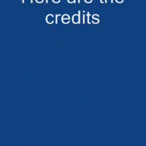 Title Credits and Audio in Movie Maker