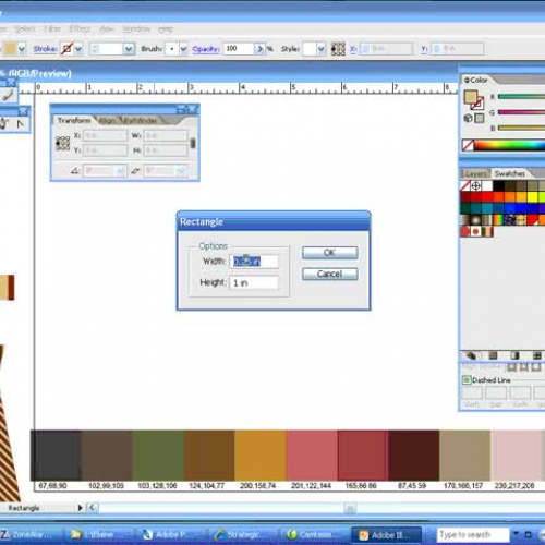 17_intro to Illustrator Plaid Pattern Repeat