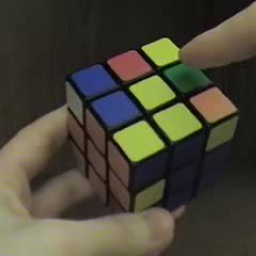 How To Solve A Rubik\'s Cube (No Memorization