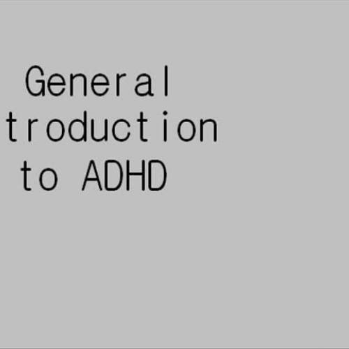 ADHD an introduction
