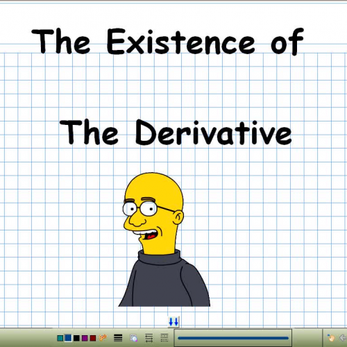 Derivative Existence 