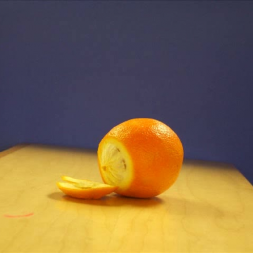 Peeling Orange