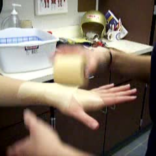 Basic Wrist Taping