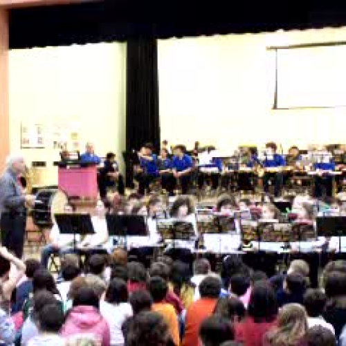 4th grade Band Concert at South Park
