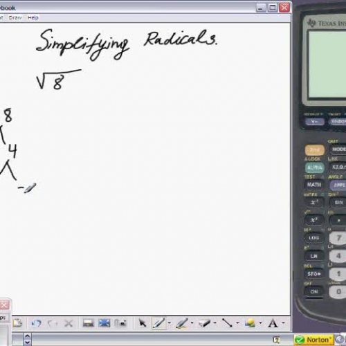 Factoring Radicals