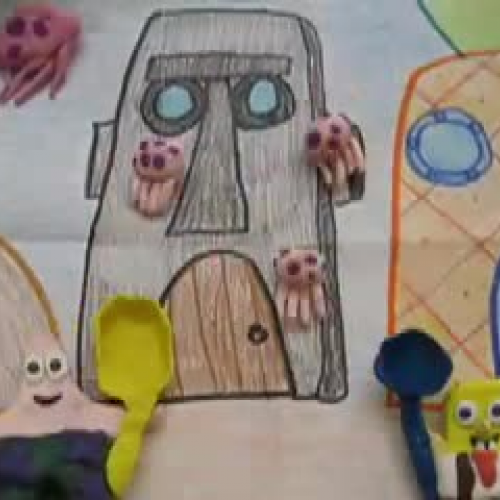 Creekside Middle School Sponge Bob