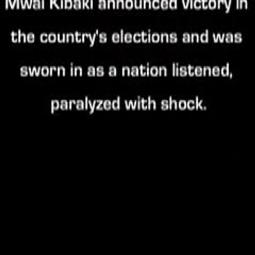 Escape Kenya - iMovie version