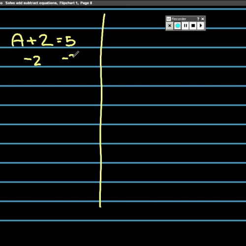 Solving 1-step equations