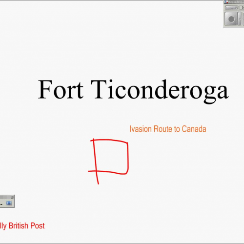 American Revolution - Fort Ticongero