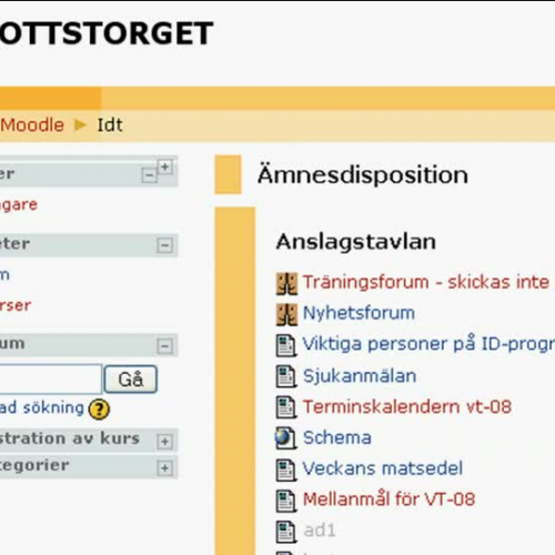 Internel communication with Moodle part 2