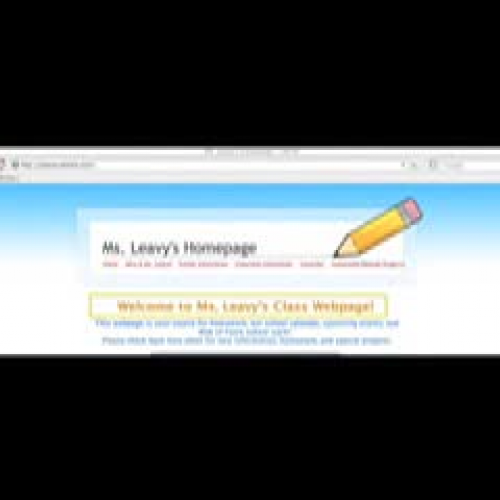 How to navigate around a homepage