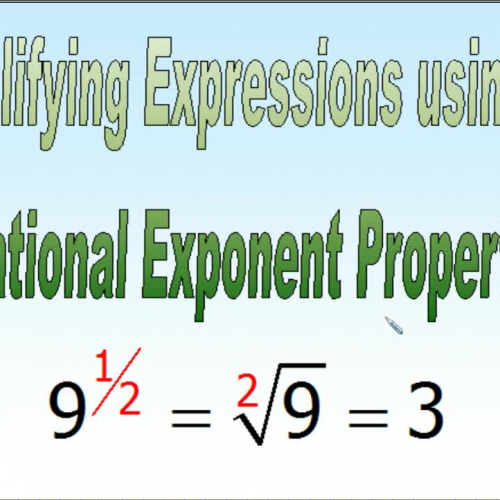 Simplifying Rational Exponent EXAMPLES KORNCA