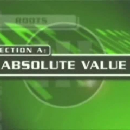 Absolute Value