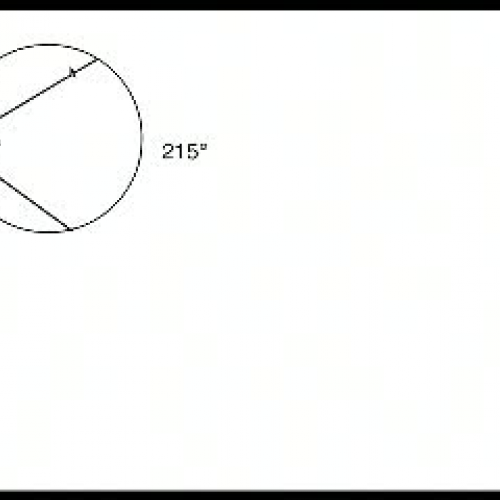 Geo ScreenCast: Angles in Circles-Part 1