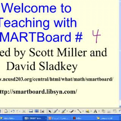 Teaching with Smartboard Episode 4