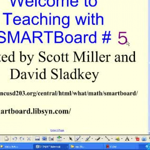 Teaching with Smartboard Episode 5