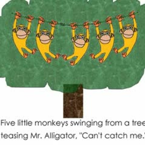 5 Little Monkeys Swinging from a Tree