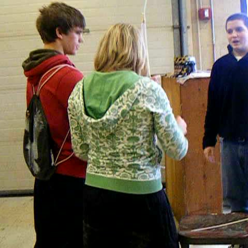 Straw towers group 1